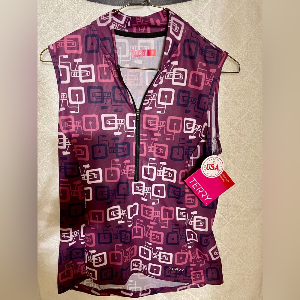 NWT sleeveless bike jersey - Picture 2 of 6